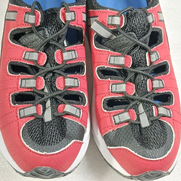 Dr. Comfort Red & Black Athletic Walking Shoes Women's 6W Extra Wide EUC - Picture 5 of 13